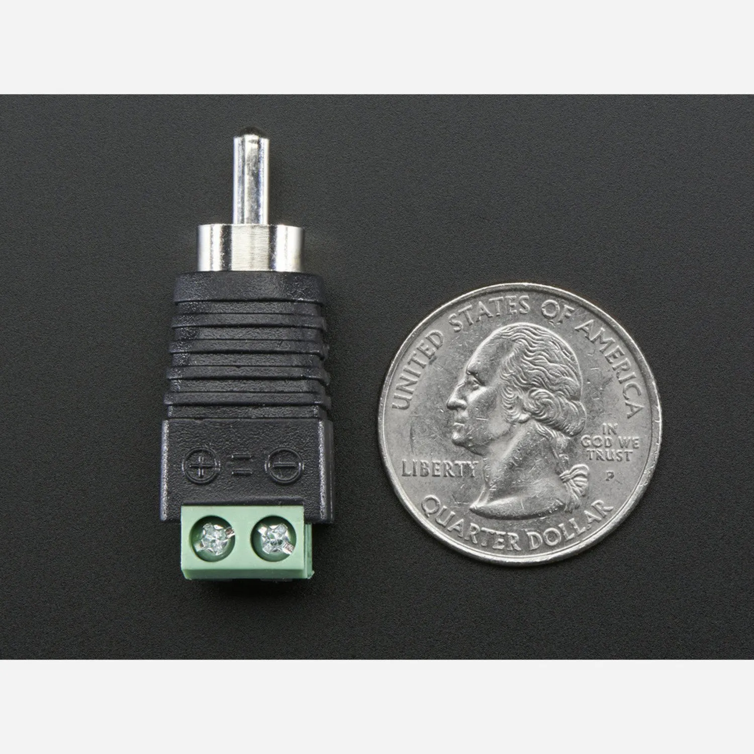 Photo of RCA (Composite Video, Audio) Male Plug Terminal Block