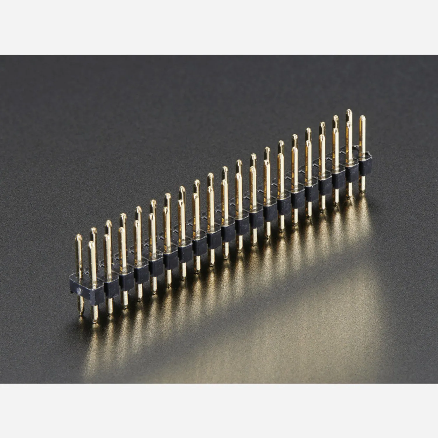 Photo of Break-away 0.1 2x20-pin Strip Dual Male Header