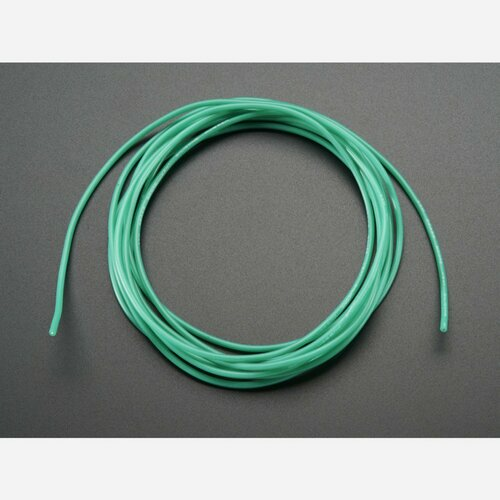 Silicone Cover Stranded-Core Wire - 2m 26AWG Green