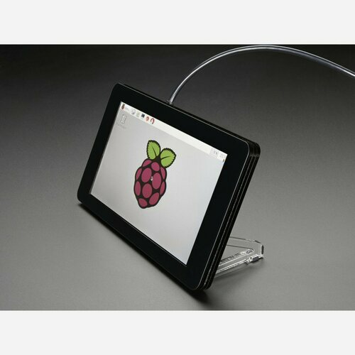 Pimoroni Raspberry Pi 7 Touchscreen Display Case - Noir