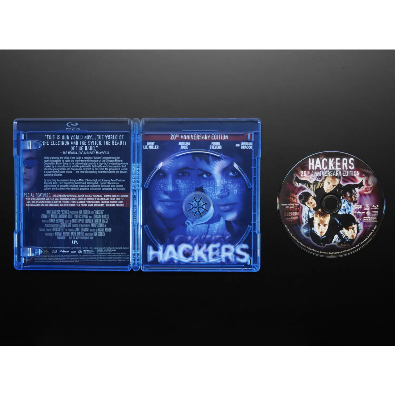 Photo of Hackers Blu-ray - 20th anniversary edition