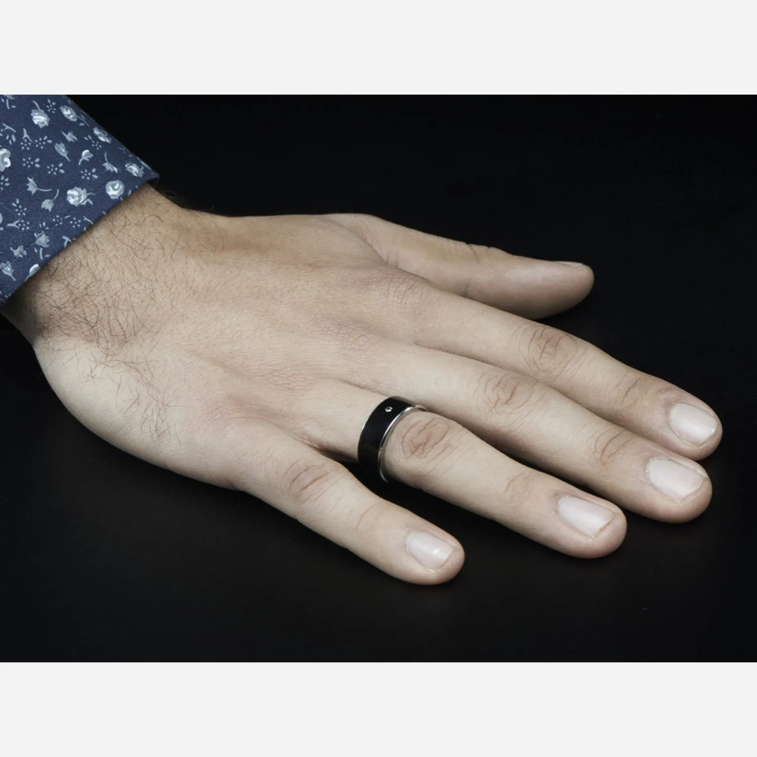 Photo of RFID / NFC Smart Ring - Size 8 - NTAG213
