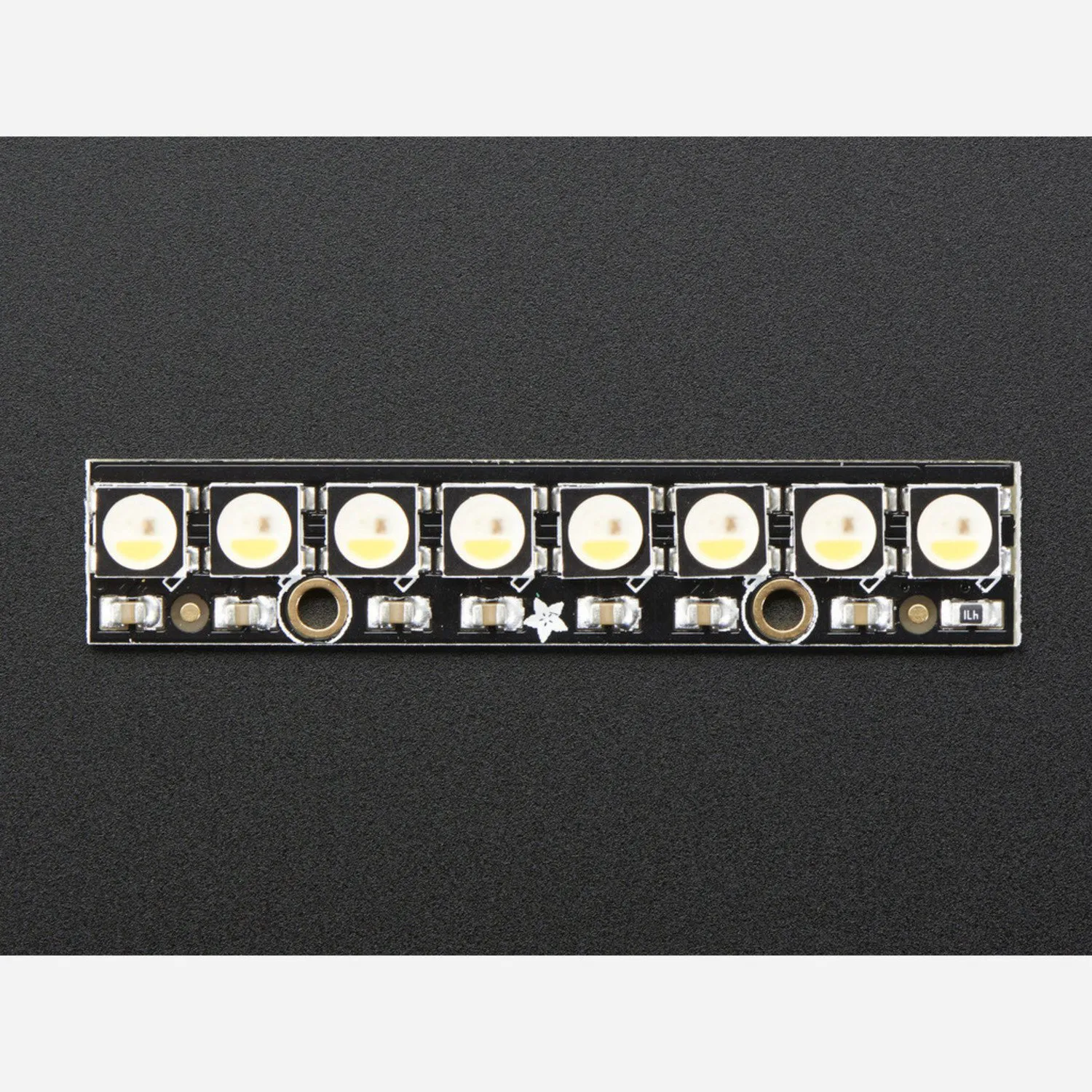 Photo of NeoPixel Stick - 8 x 5050 RGBW LEDs - Warm White - ~3000K