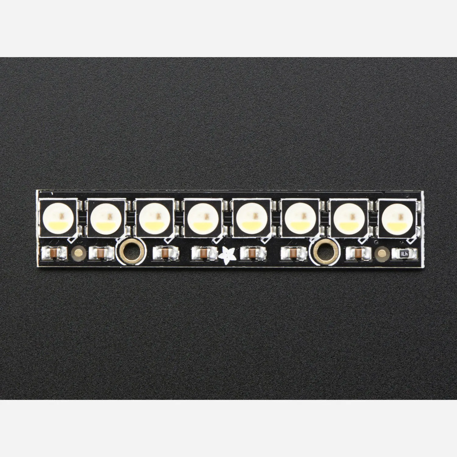 Photo of NeoPixel Stick - 8 x 5050 RGBW LEDs - Natural White - ~4500K