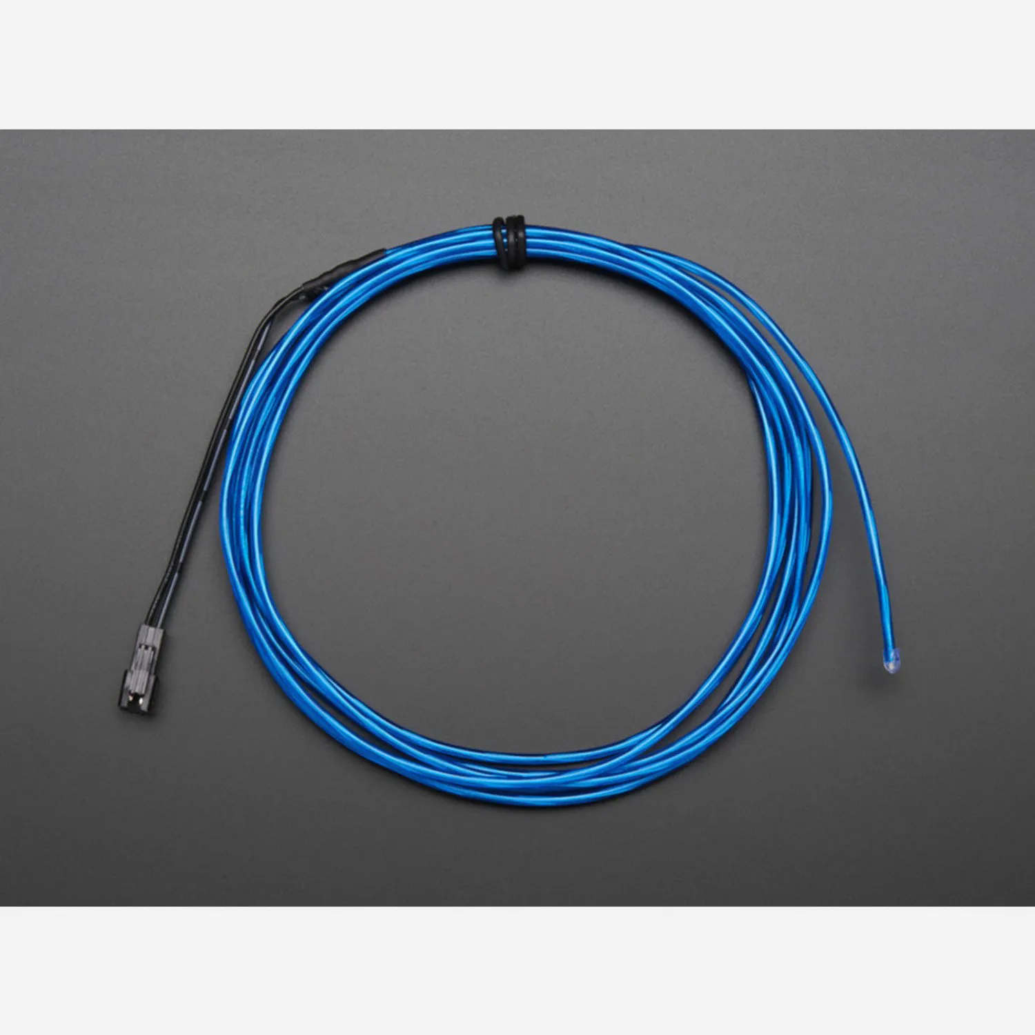 Photo of EL wire starter pack - Blue 2.5 meter (8.2 ft)