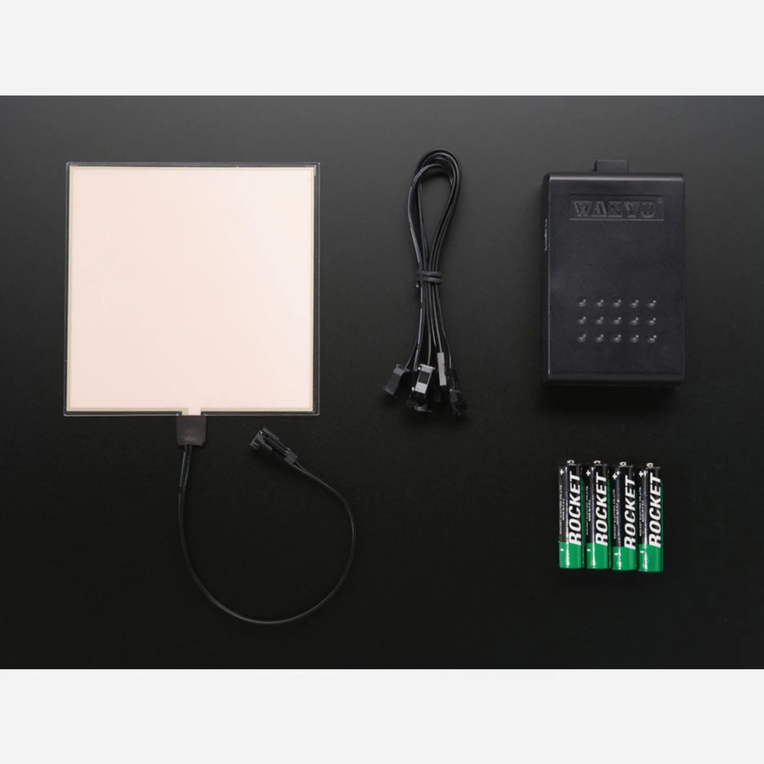 Photo of Electroluminescent (EL) Panel Starter Pack - 10cm x 10cm White