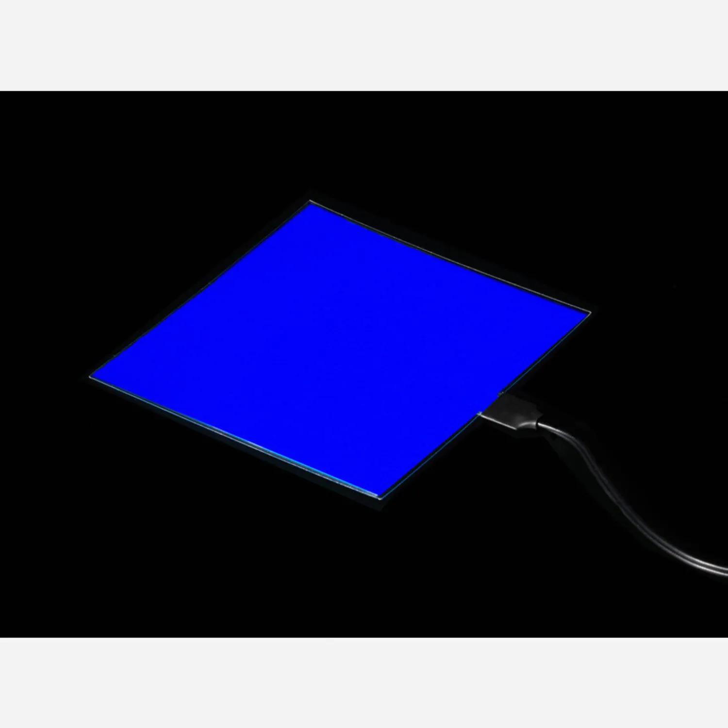 Photo of Electroluminescent (EL) Panel Starter Pack - 10cm x 10cm Blue