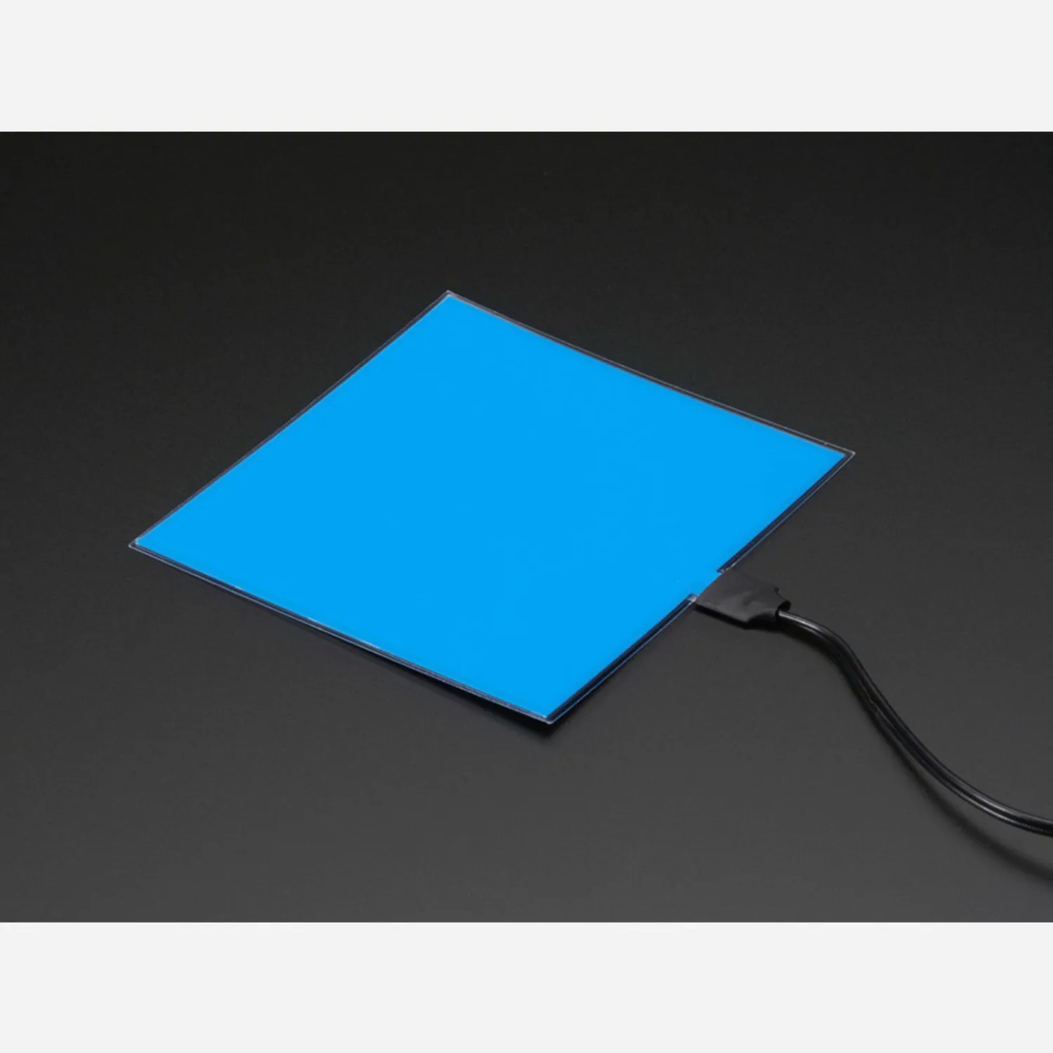 Photo of Electroluminescent (EL) Panel Starter Pack - 10cm x 10cm Blue