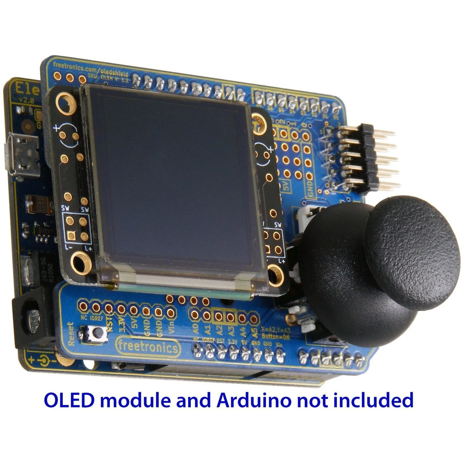 Photo of OLED Shield LCD Adapter