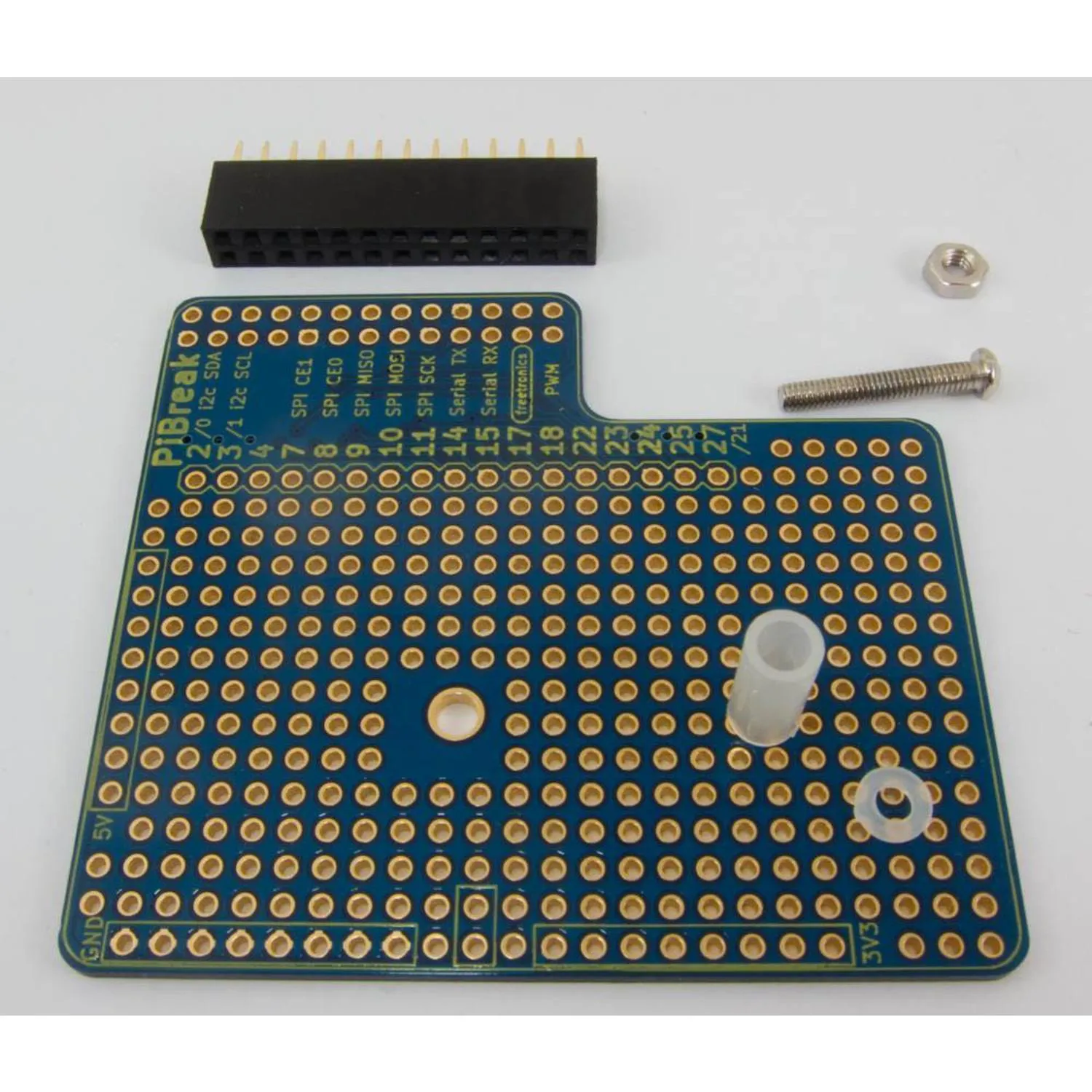 Photo of PiBreak Raspberry Pi Prototyping Board