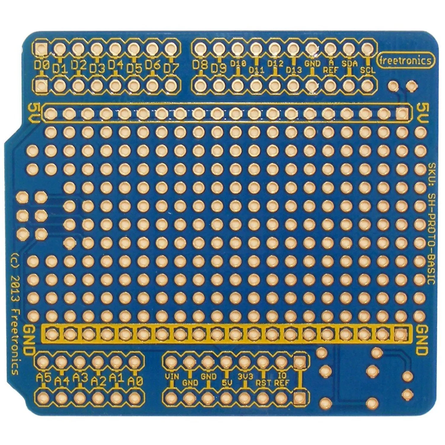 Photo of ProtoShield Basic for Arduino