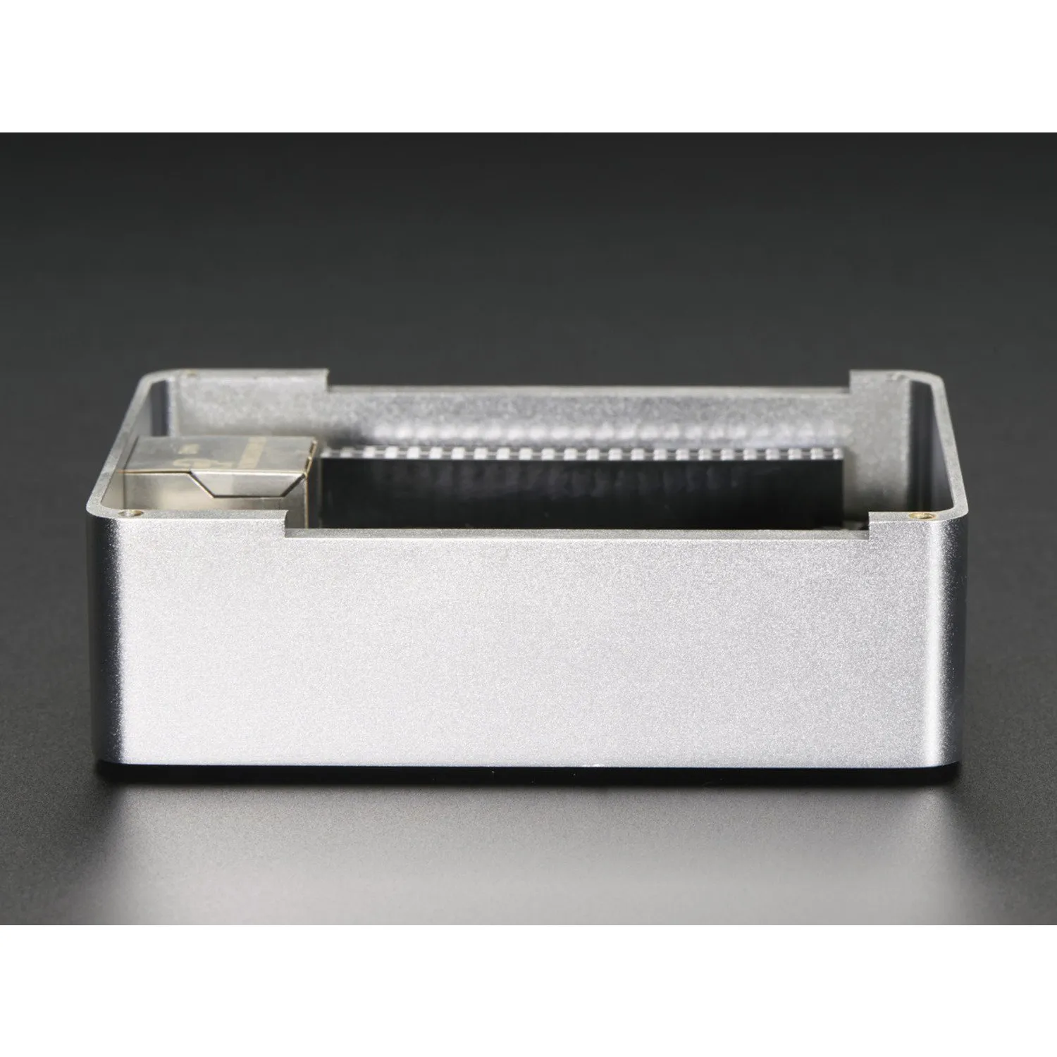 Photo of Anidees BeagleBoneBlack Case - Silver Aluminum with Crystal Top