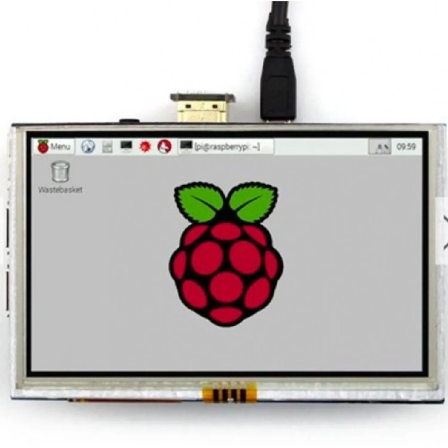 Photo of 5 inch LCD HDMI Touch Screen Display for Raspberry Pi 3