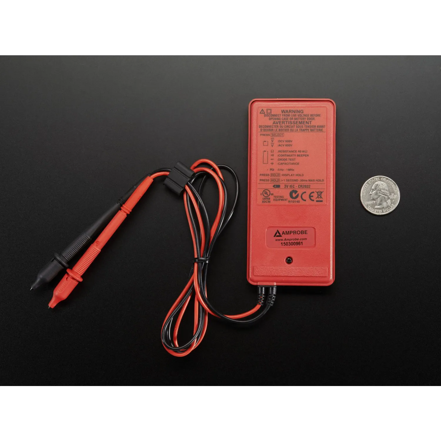 Photo of PM51A - Amprobe Pocket Autoranging Digital Multimeter