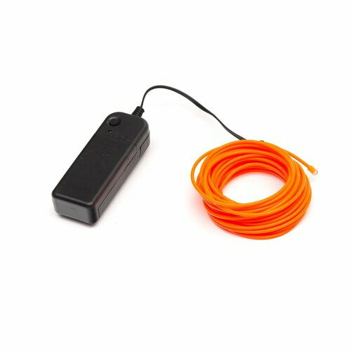 EL Wire - Orange 5m With Inverter
