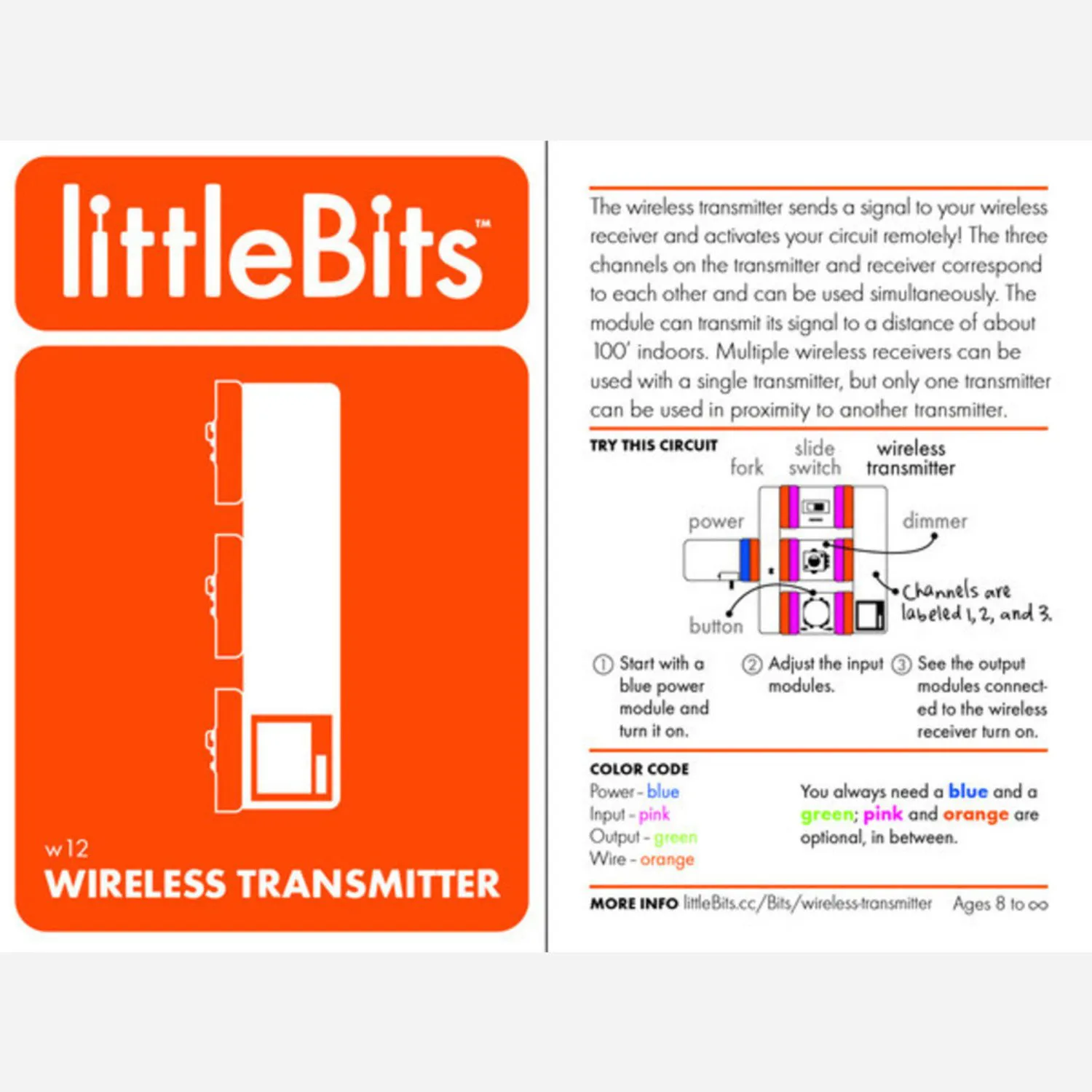 Photo of LittleBits Wireless Transmitter