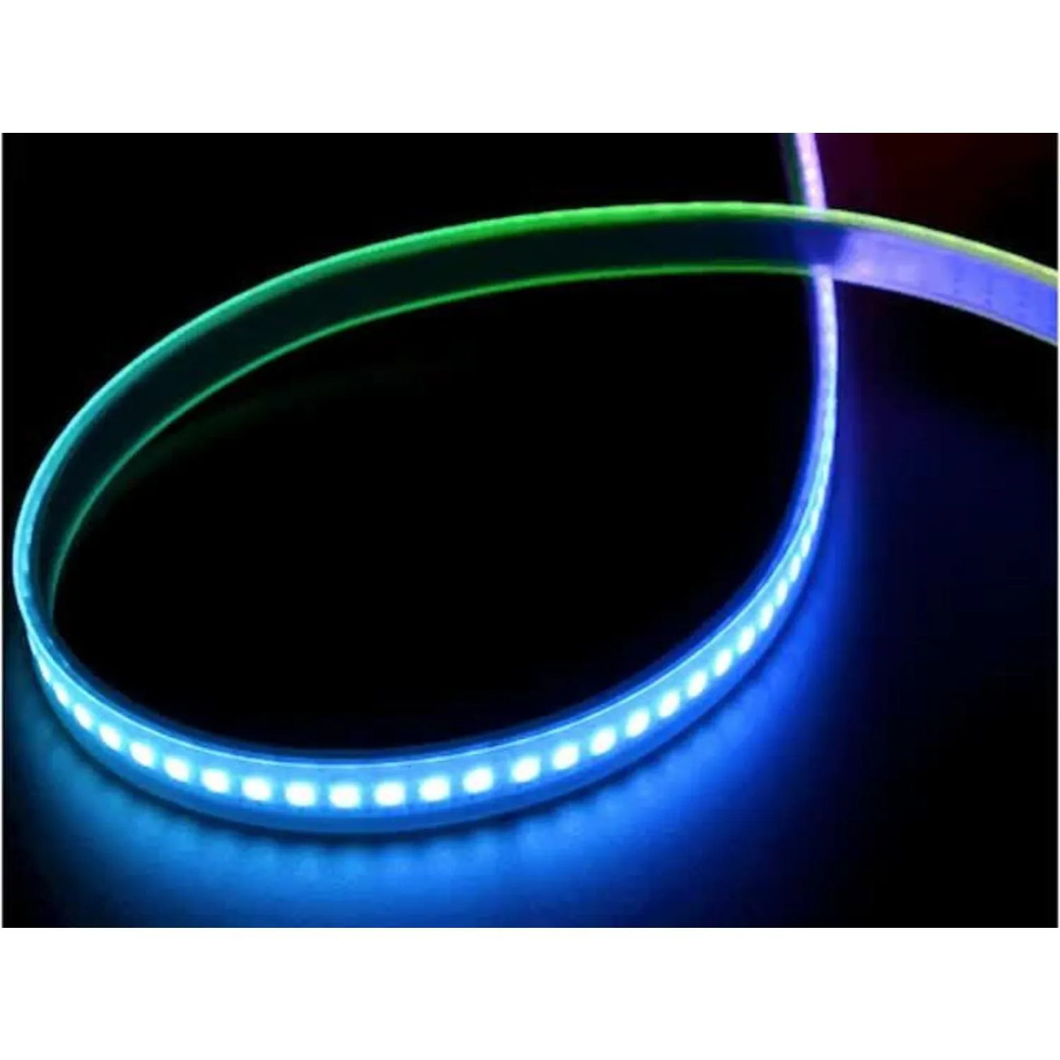 Photo of Adafruit DotStar LED Strip - APA102 Cool White - 144 LED/m [~6000K - One Meter]