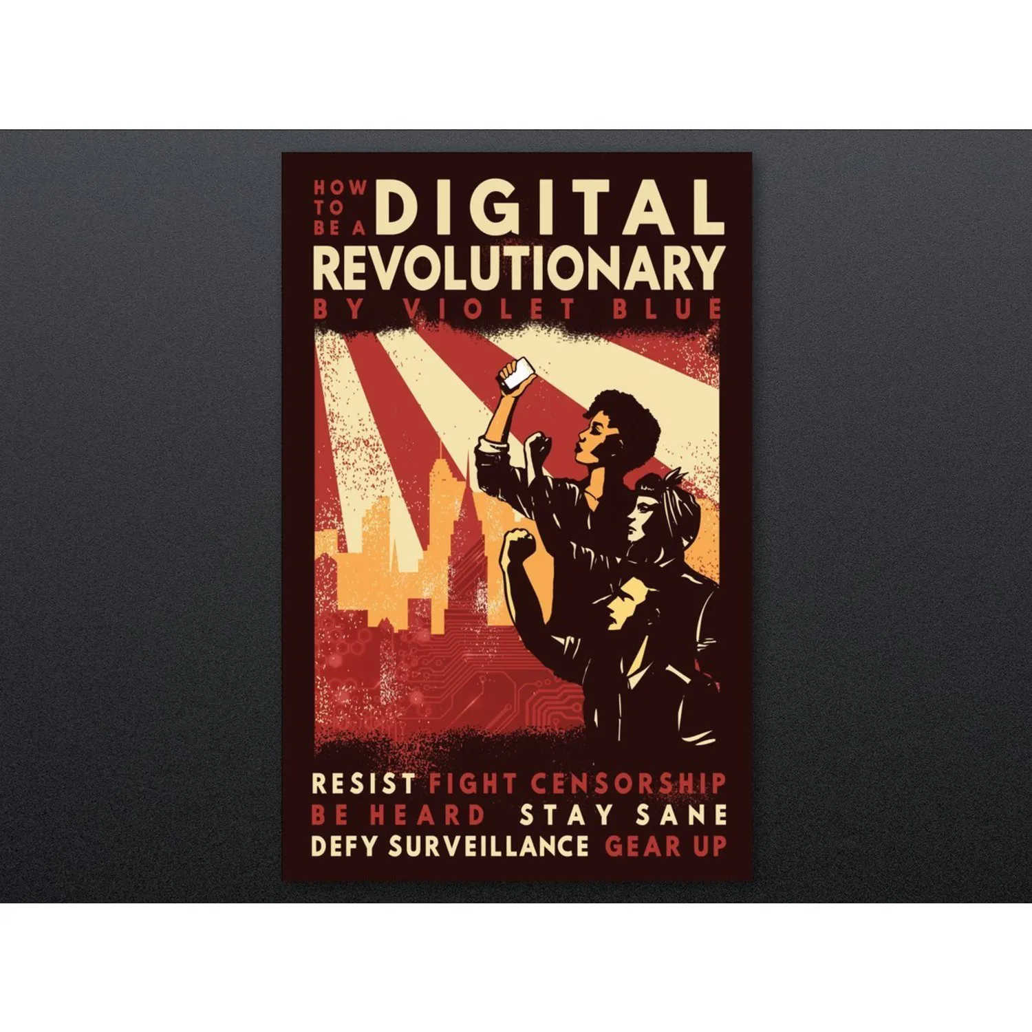 Photo of How To Be A Digital Revolutionary – E-Book with USB Bracelet [by Violet Blue]