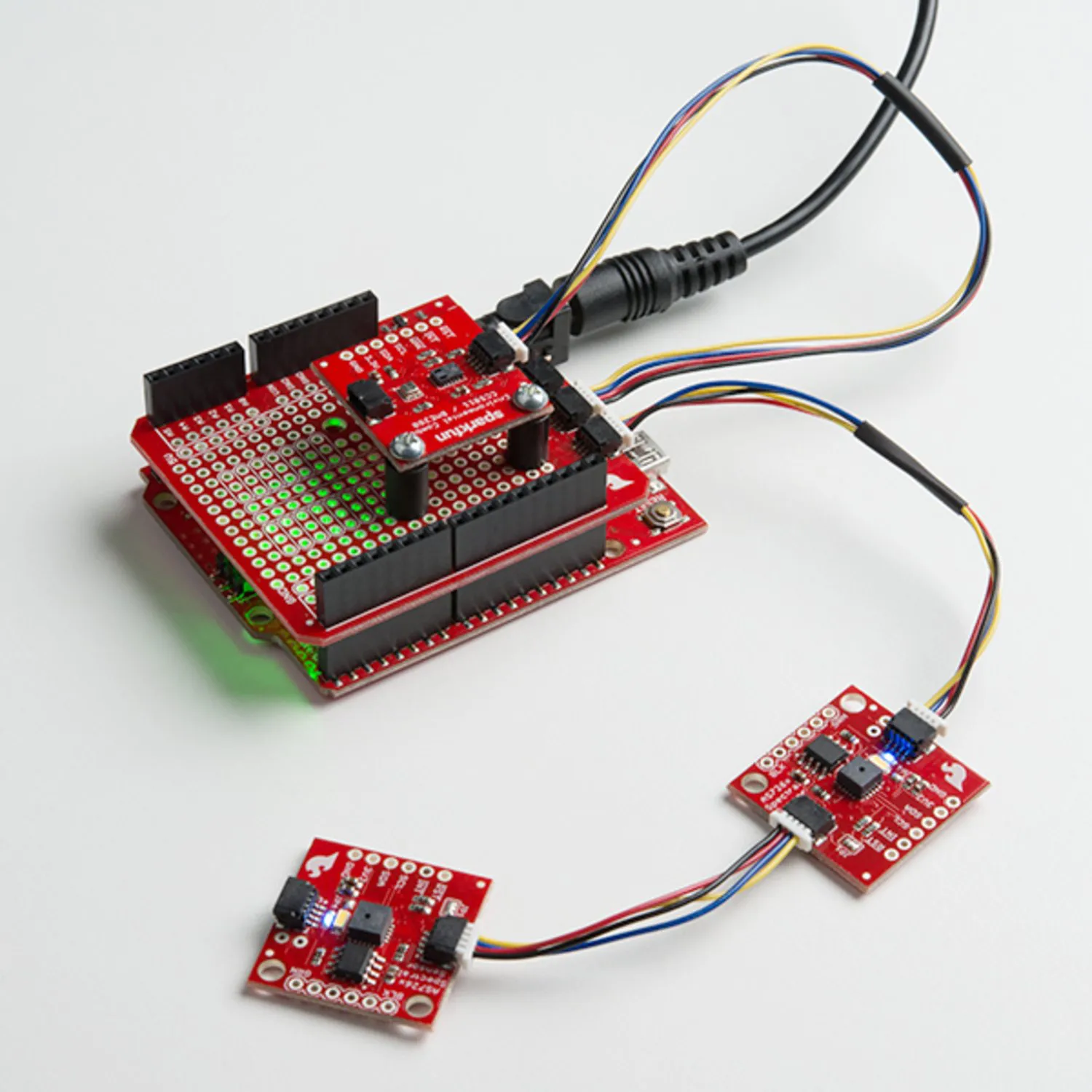 Photo of SparkFun Qwiic Shield for Arduino