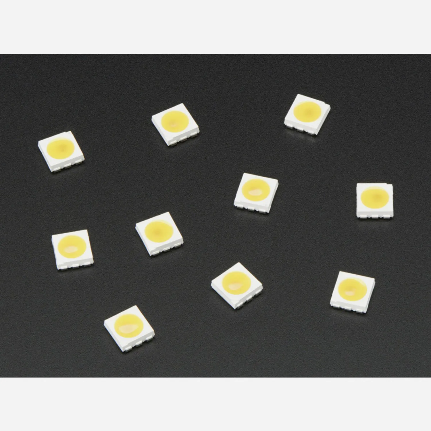 Photo of APA102 5050 Warm White LED w/ Integrated Driver Chip - 10 Pack [~3000K]