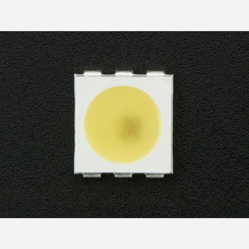 APA102 5050 Cool White LED w/ Integrated Driver Chip - 10 Pack [~6000K]