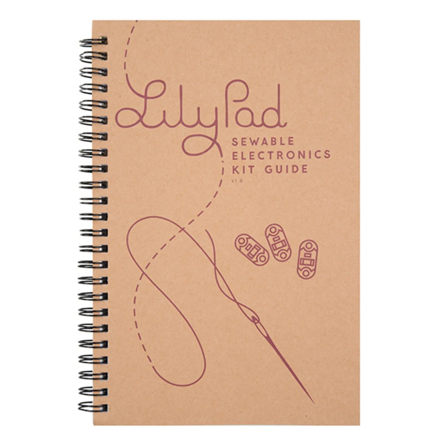 Photo of LilyPad Sewable Electronics Kit Guidebook