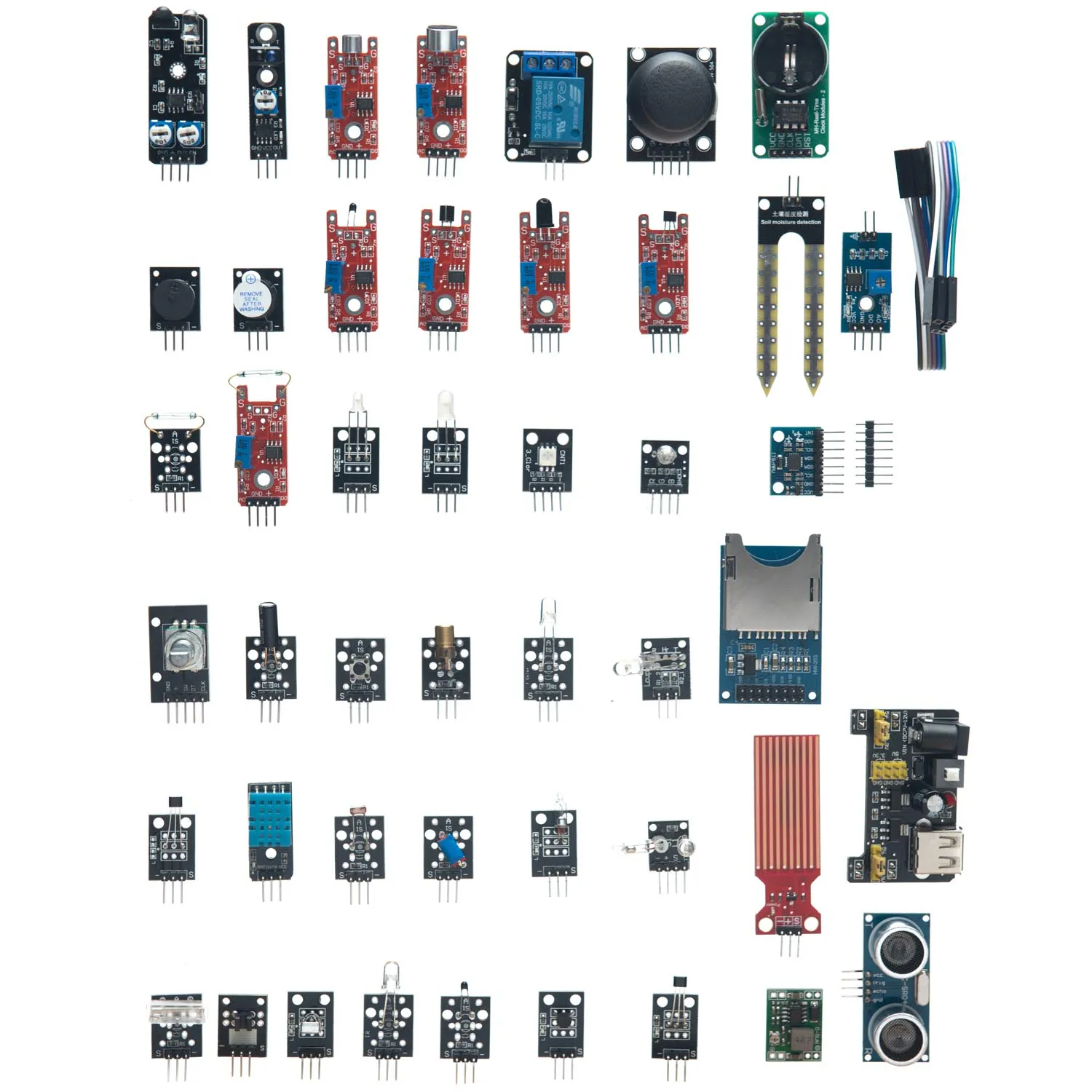 kit of 45 Arduino sensors 