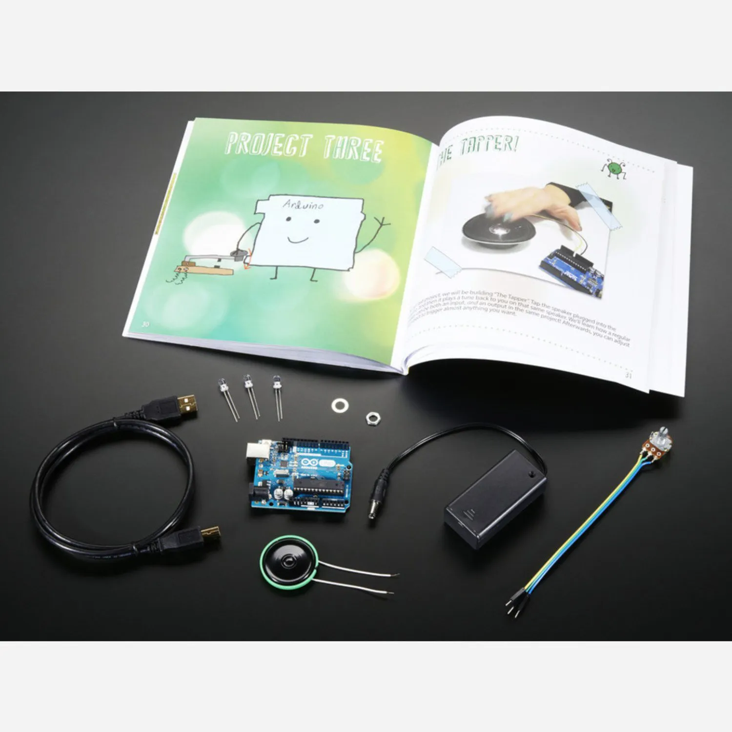 Photo of Sylvia Super Awesome Project Book Add-On Pack w/ Genuine Arduino