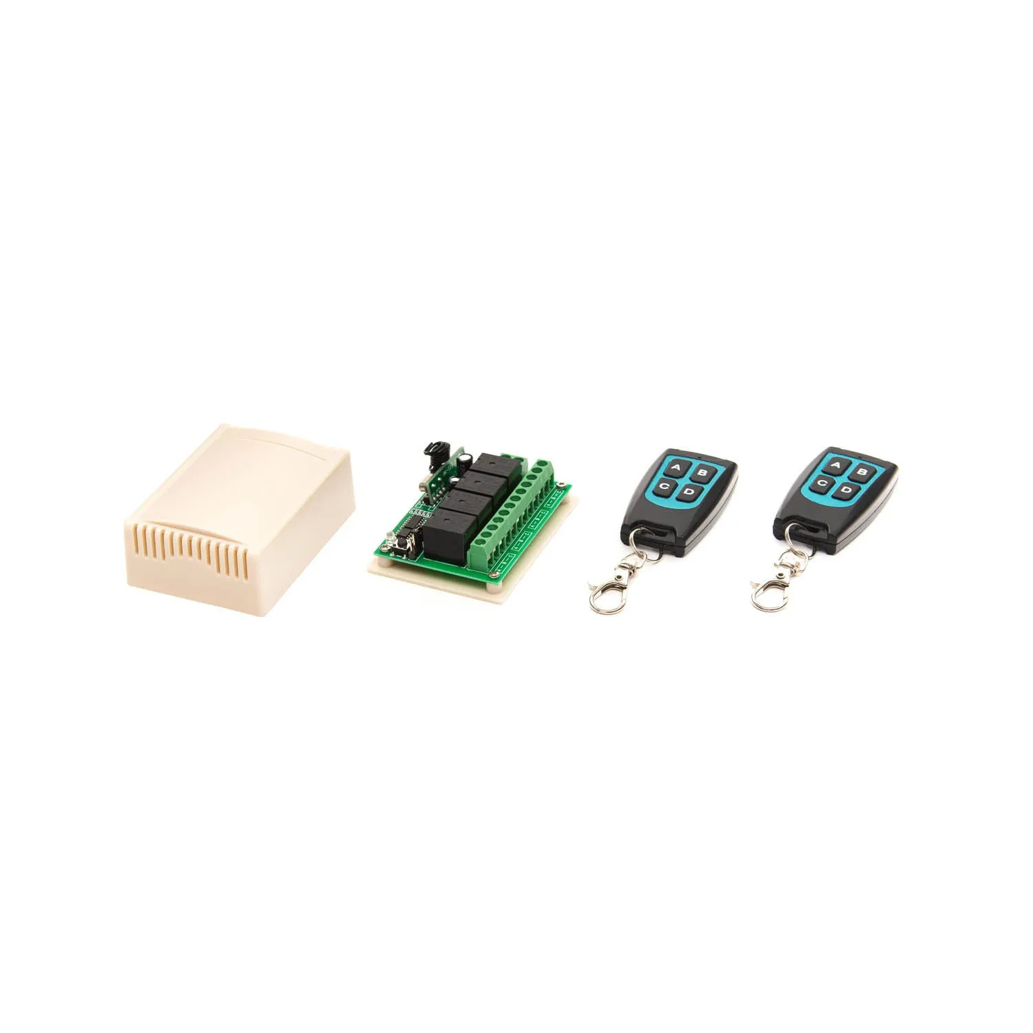 Photo of 12V 4 Channel 315Mhz Wireless Remote Control Switch With 2 Transimitter