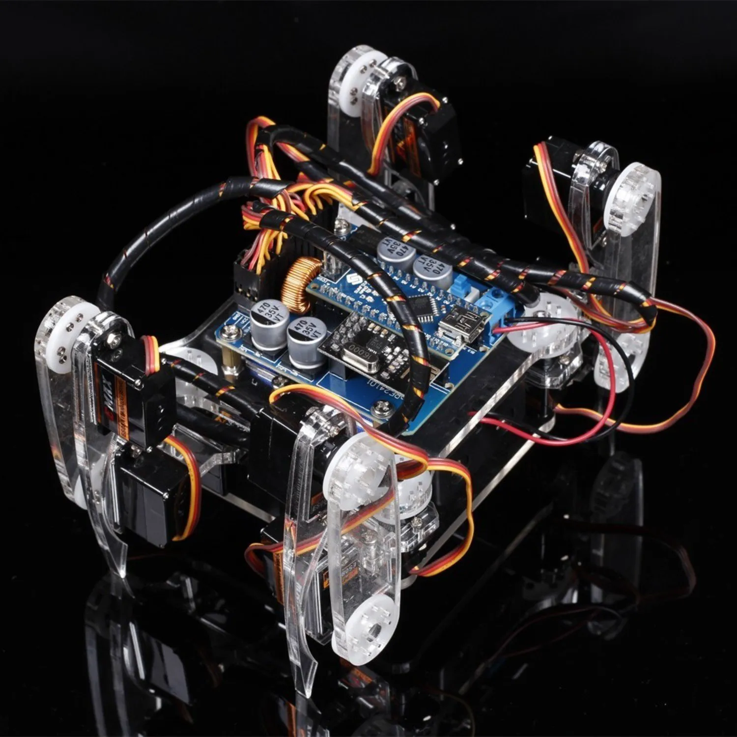 Photo of Crawling Quadruped Robot Kit for Arduino