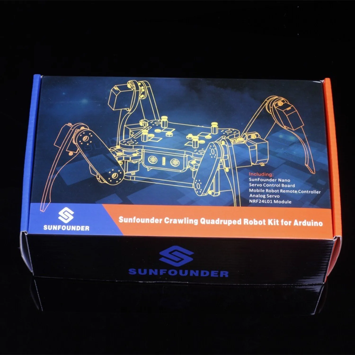 Photo of Crawling Quadruped Robot Kit for Arduino