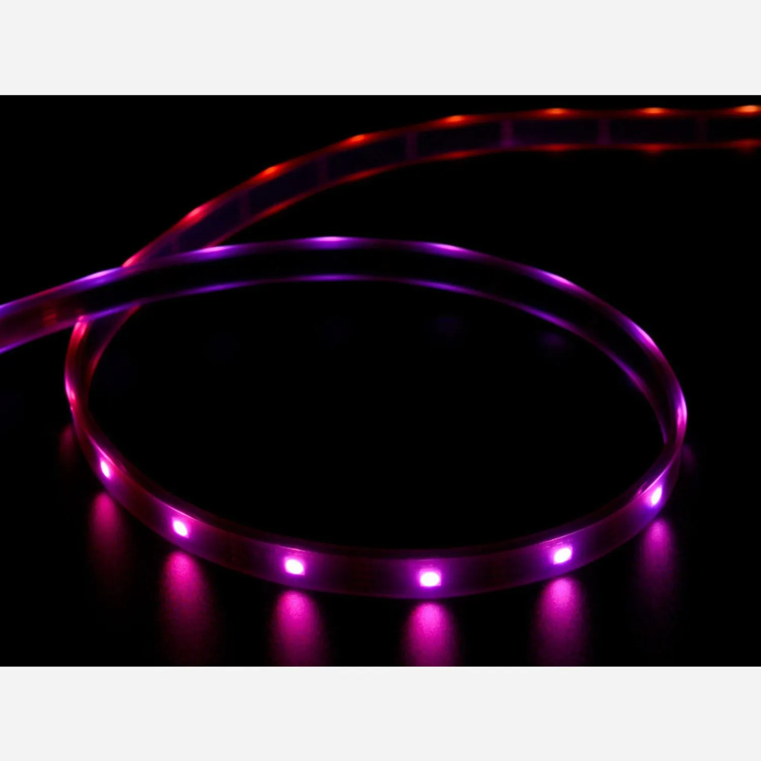 Photo of Adafruit DotStar Digital LED Strip - Black 30 LED - Per Meter [BLACK]