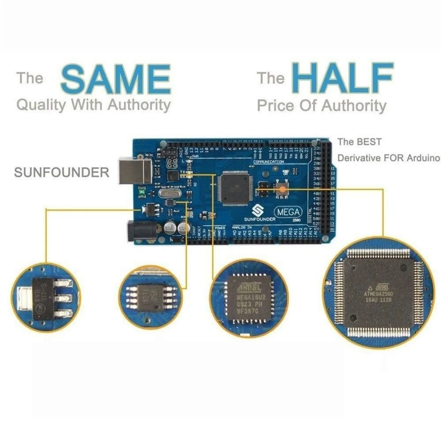 Photo of SunFounder Mega 2560 Control Board
