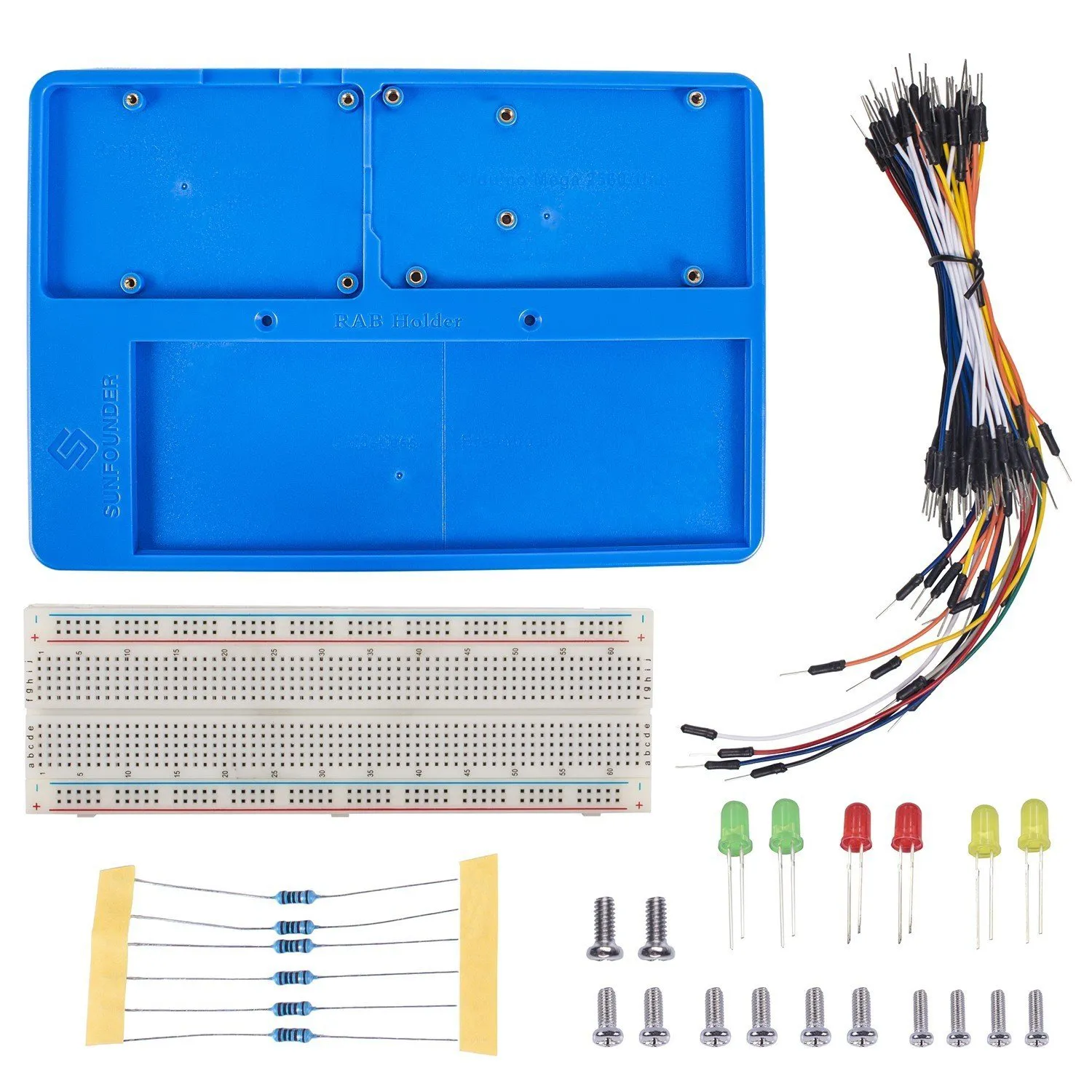 Photo of RAB Holder Kit with 830 Points Solderless Circuit