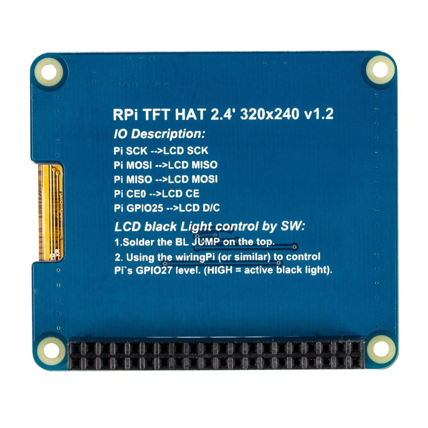 Photo of Raspberry Pi 2.4 Inch TFT Screen LCD Display