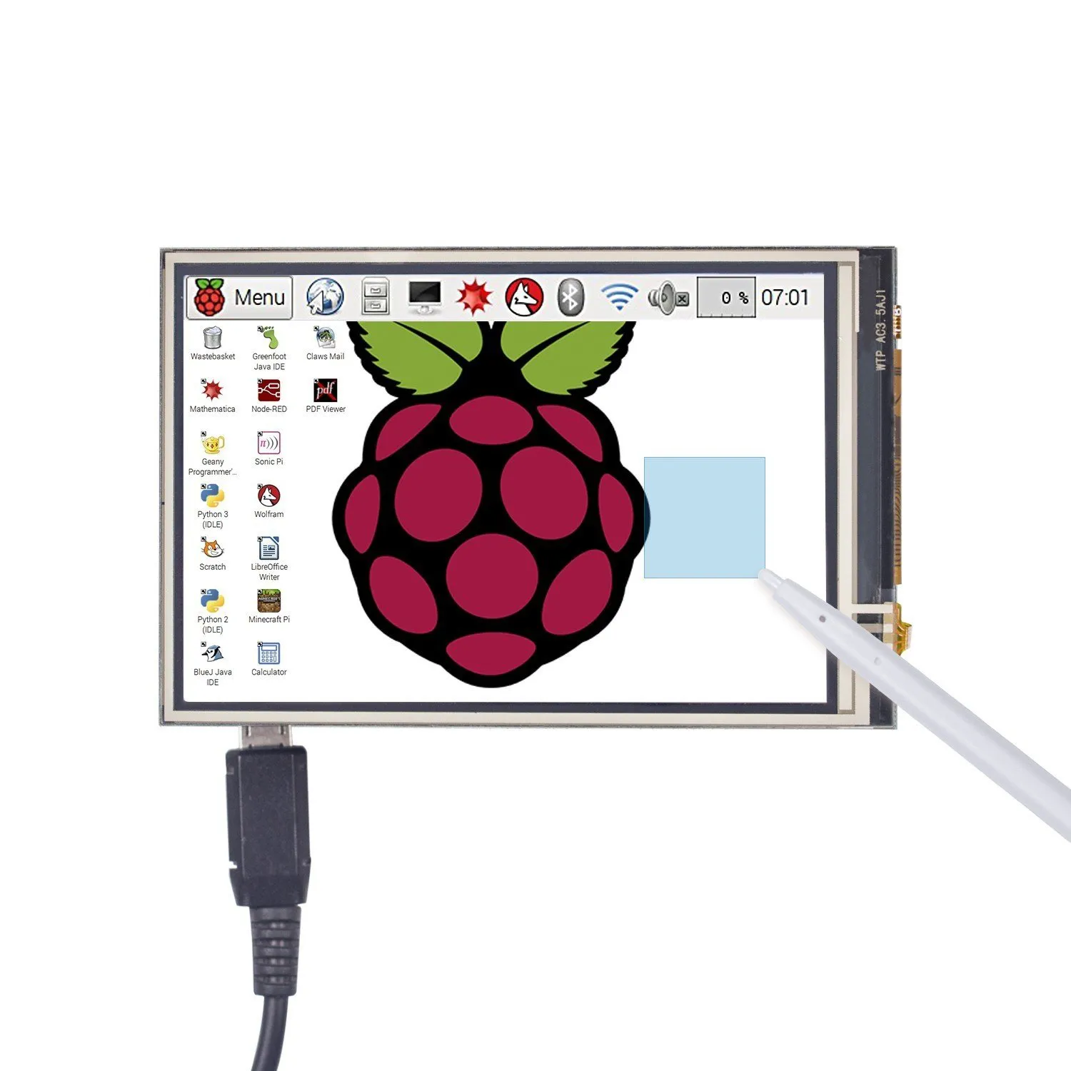 Photo of 3.5 TFT LCD Display 480x320 RGB Pixels Touch Screen Monitor for Raspberry Pi