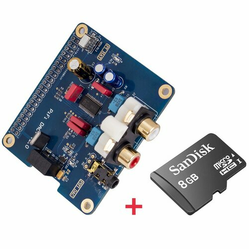 Raspberry Pi HIFI DAC I2S Interface Special Audio Sound Card Module Compatible with Raspberry Pi