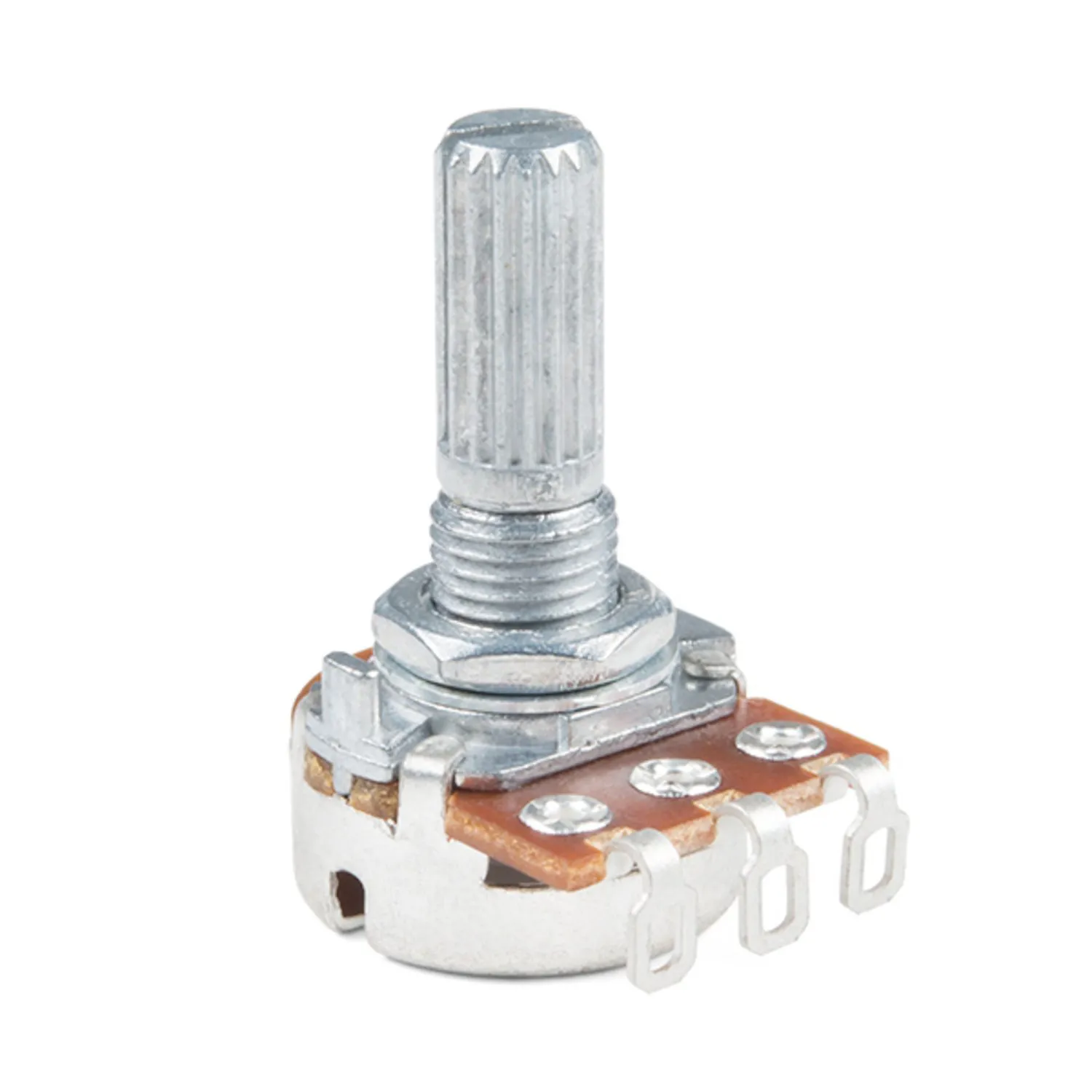 Photo of Rotary Potentiometer - 100k Ohm, Linear (Panel Mount)