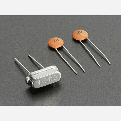 4 MHz Crystal + 20pF capacitors