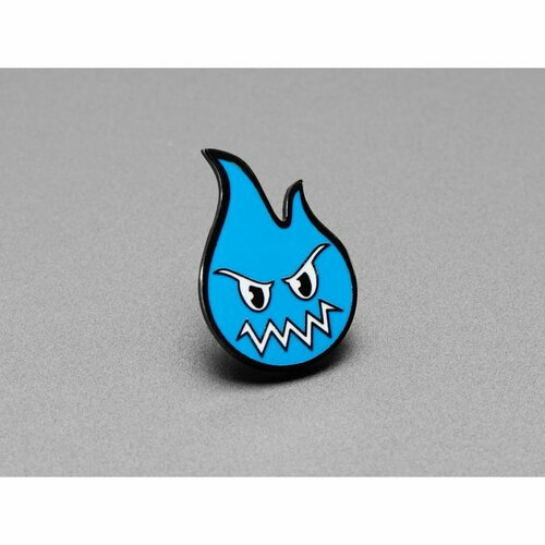 Sparky the Blue Smoke Monster Limited Edition Enamel Pin