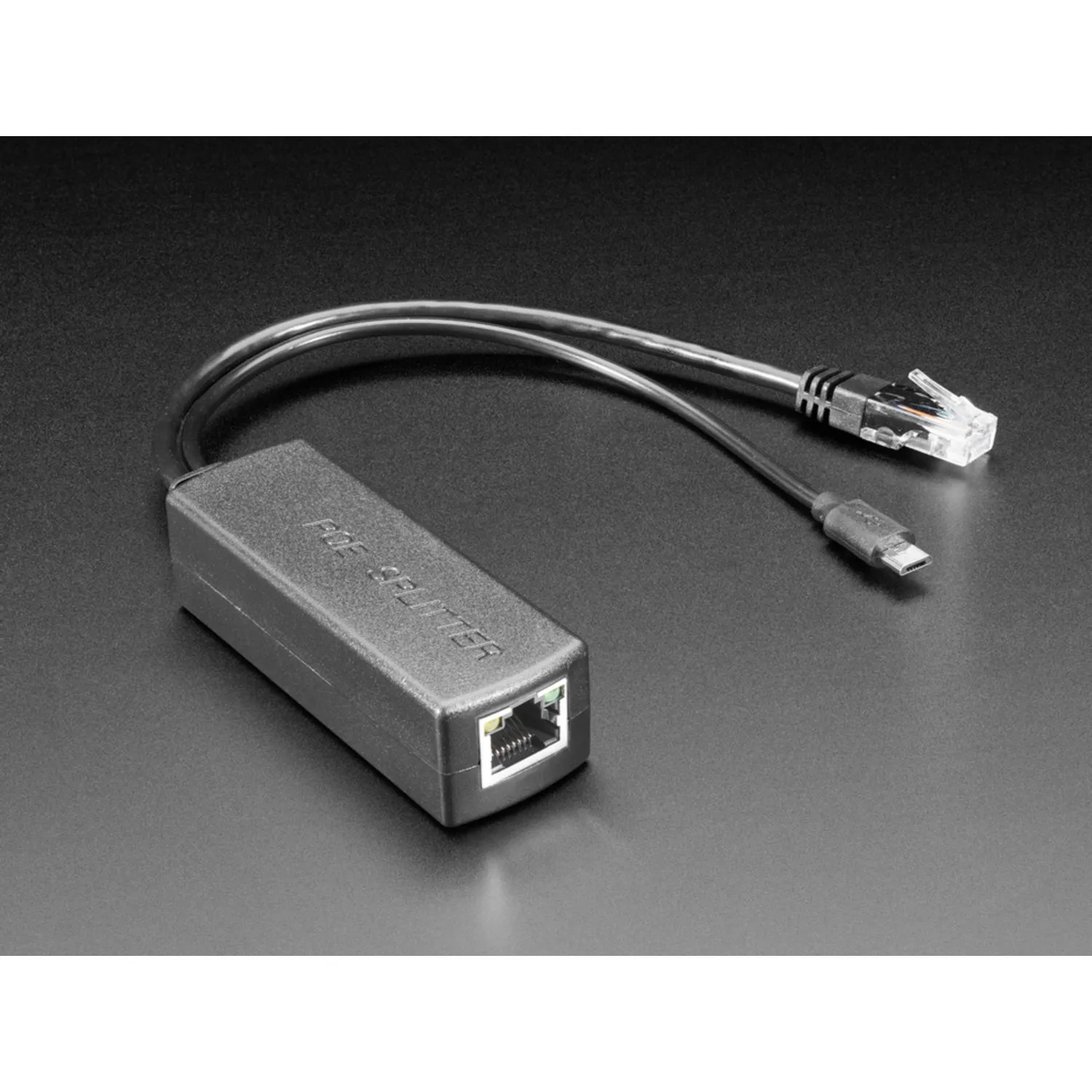 Photo of PoE Splitter with MicroUSB Plug - Isolated 12W - 5V 2.4 Amp