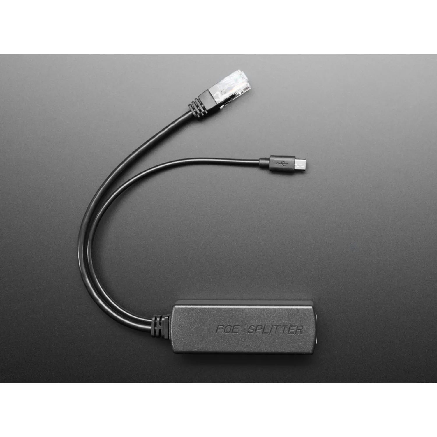 Photo of PoE Splitter with MicroUSB Plug - Isolated 12W - 5V 2.4 Amp