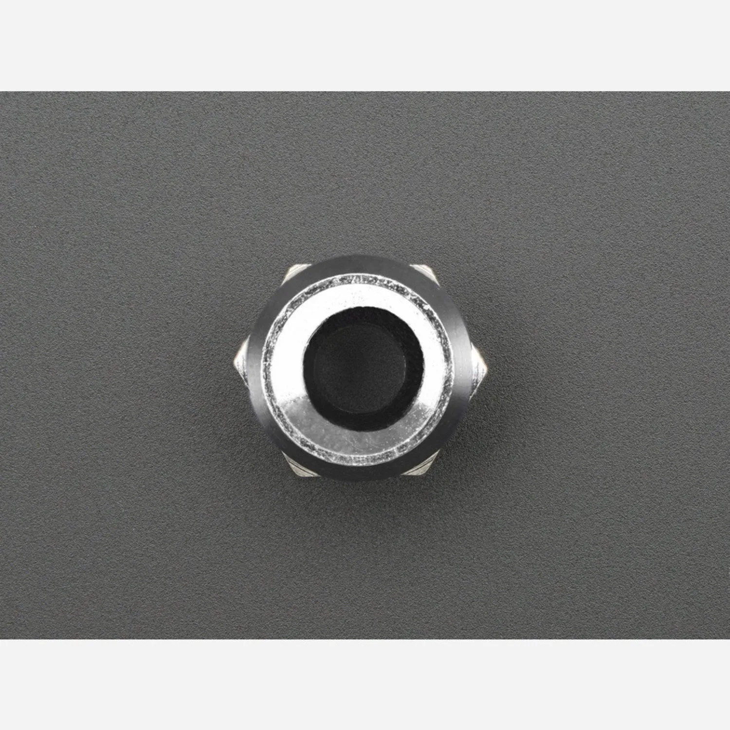 Photo of 5mm Chromed Metal Wide Concave Bevel LED Holder - Pack of 5