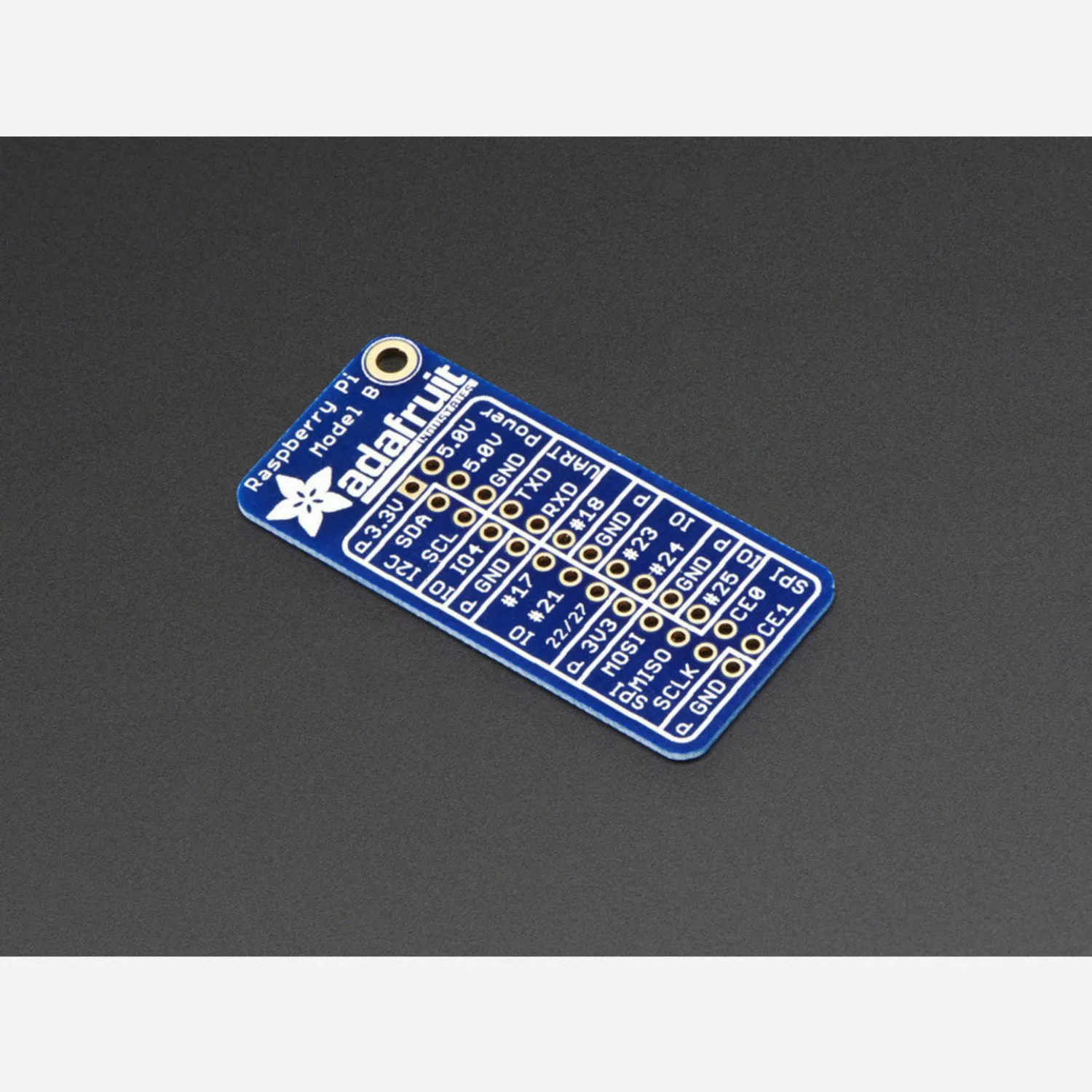 Photo of Adafruit GPIO Reference Card for Raspberry Pi Model B