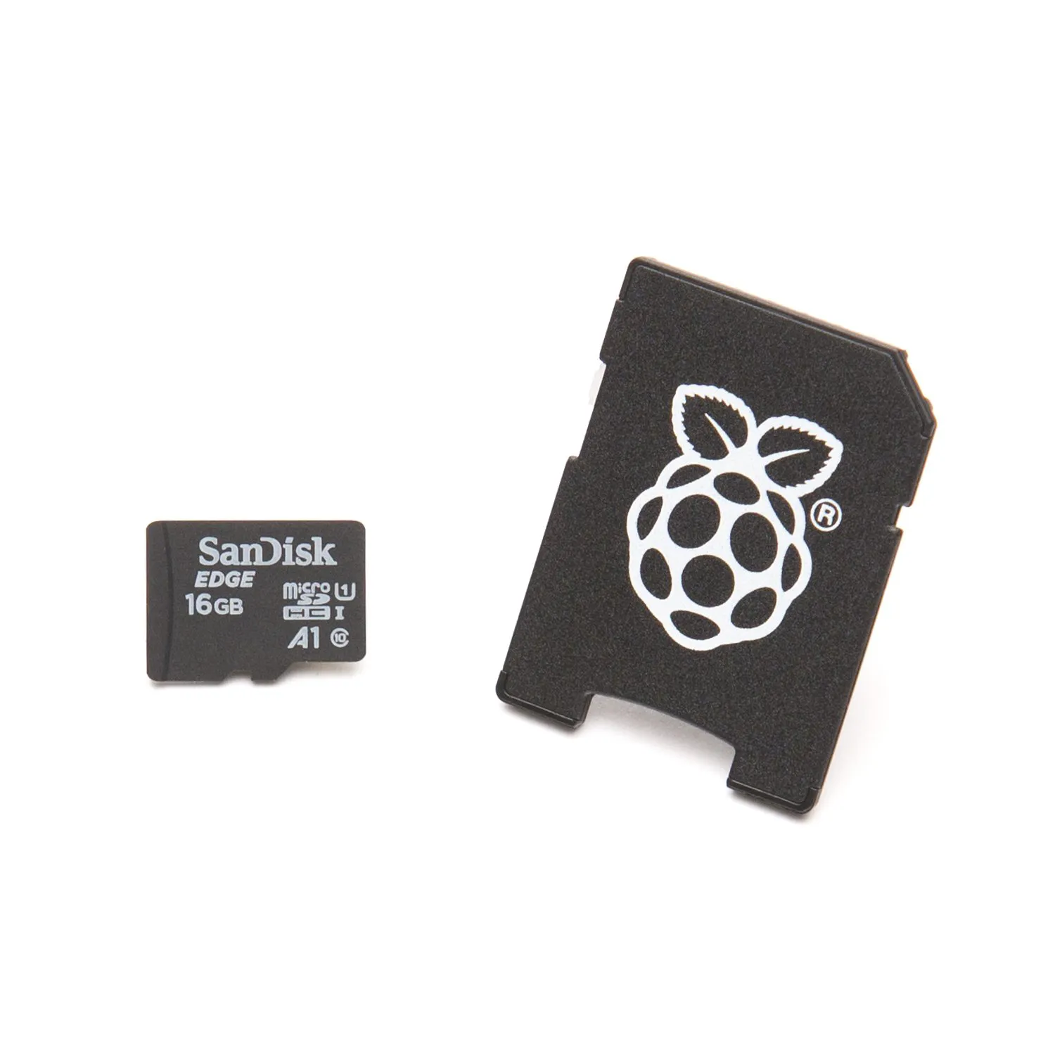 Photo of 16GB MicroSD card with NOOBS for Raspberry Pi 3 Model B+